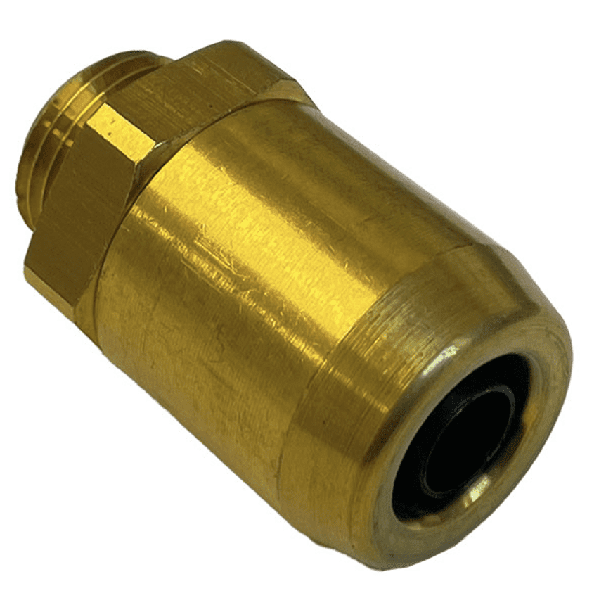 Push Fit Connectors M16 thread / 8mm ID x 1mm