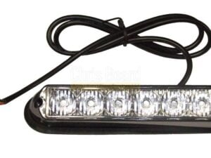 6 LED grille warning strobe light