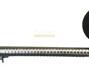 Jockey Wheel Ribbed no Clamp 48mm N.W.L 500kg. 