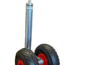 Twin Tyre Jockey Wheel Pneumatic