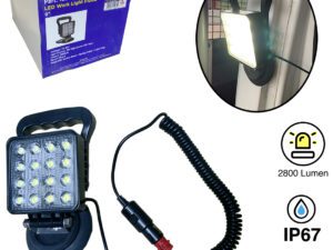 Work lamp LED 9" High Power 2800LM 10/30V 48W