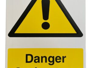 Sign Danger Grain Store 400 x 300mm