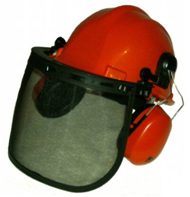 Chainsaw Safety Helmet +Mesh Faceguard & Ear Muff