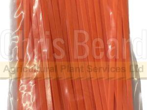 Cable Ties Orange 4.8mm x 200mm (100 pcs)