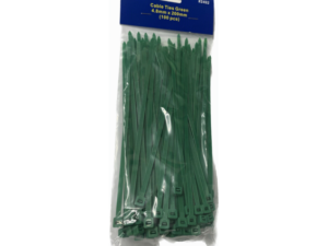 Cable Ties Green 4.8mm x 200mm (100 pcs)