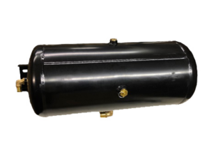 Air Tank End Mounted 50L with Brass Fittings
