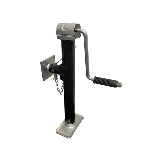Jack Trailer 1300kg Side Wind Bolt on - 60mm