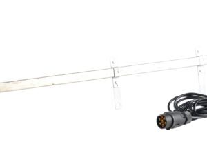 Light Board Extendable Trailer 1.4-2.1m Tube 12m