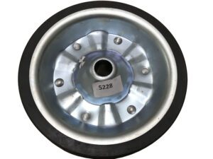 Jockey Wheel Steel 200 x 56mm