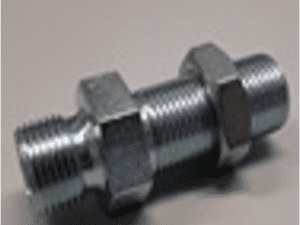 Hydraulic Adaptor Bulkhead 1/4 x 1/4 inch