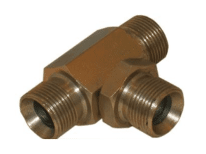 Hydraulic T piece 5/8 BSP Male
