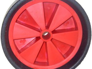 4 x Wheel 275 x 90mm Plastic, Bore 25mm,Creep Feeder