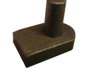 20 x Gate Hanger Weld-On HD Flat Base 1/2" (13mm) Pin