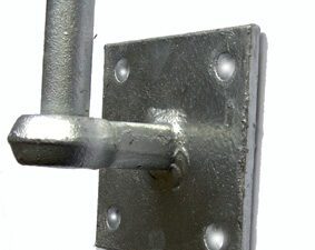 Gate Hanger. 4 x 4 inch - 3/4" (19mm) Pin