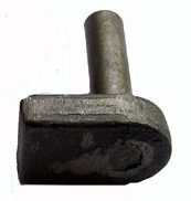 10 x Gate Hanger Weld-on Flat Base 3/4" (19mm) Pin