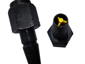 Self-Sealing Valve Male Yellow M22