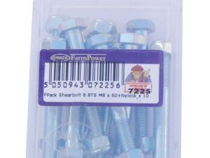 Shearbolt 8.8TS M8 x 60 Nyloc nut
