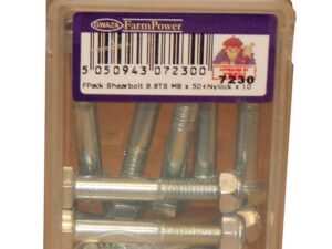 Shearbolt 8.8TS M12x65 + Nyloc nut