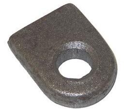 Gate Eye Weld-on Flat Base 1″ (25mm) Pin