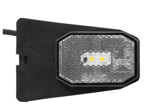 Lamp Side Marker LED White AS pock 12V w 0.5m Cable