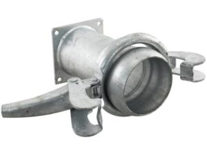 Slurry Fitting 6” Bauer Male on a Flange