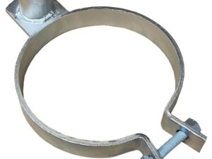 Gate Tubular Post Hanger 7" Bottom Metal Gates