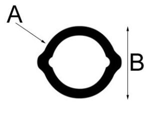 PTO Lemon Inner Tube 3M 000a 1.04L