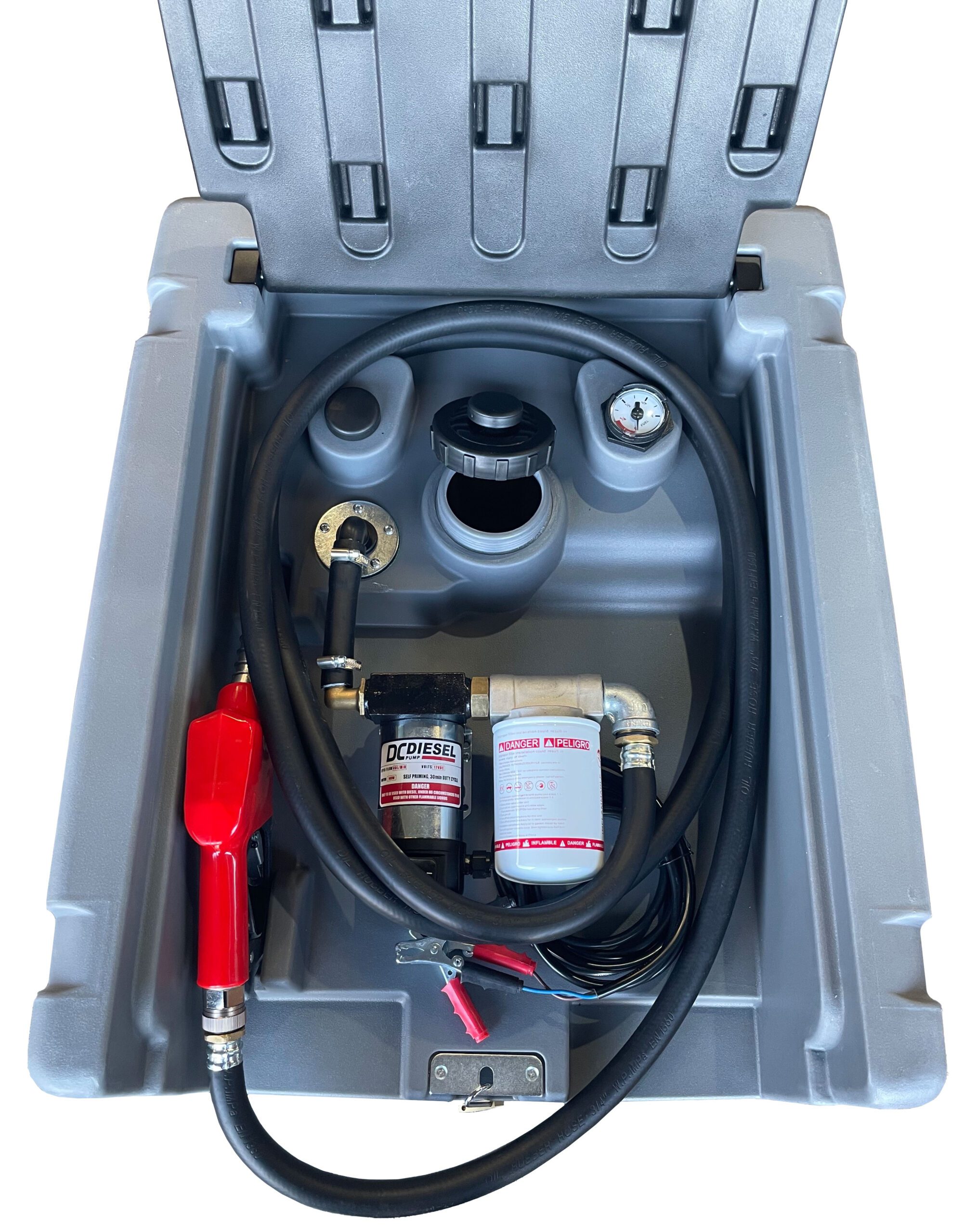 Diesel Cube 200L 12V Transfer Heavy Duty Unit