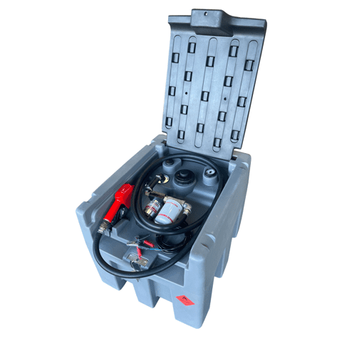 Diesel Cube 200L 12V Transfer Heavy Duty Unit