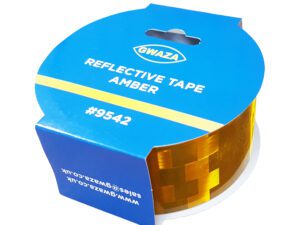 Reflective Amber Tape 50mm x 12.5M