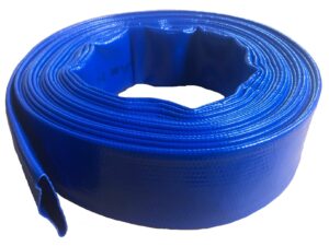 Lay flat Hose Blue 1 inch 4 bar - 10 meters