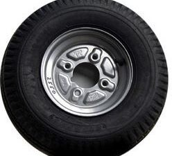Trailer Wheel & Tyre 500-10pr H/S 4 stud/4 inch PCD Rim