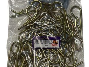 R Clip 5/32 inch (4mm x 26mm x 74mm) (Bag of 50)