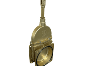 6" Slurry Stem Gate Valve with 2 Flanges