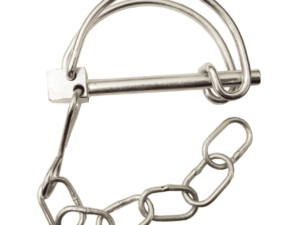 Pipe Clip & Chain BZP x4