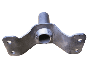 Single Ramp Hinge Galvanised x2