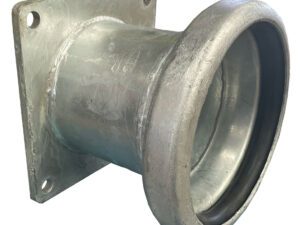 Slurry Fittings 133mm Type-B Female x Square Flange