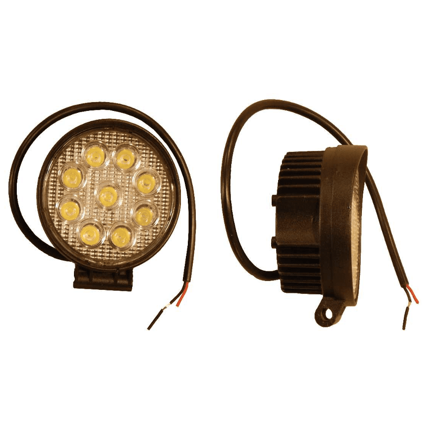 LED Worklamp 27W Round Spot Beam