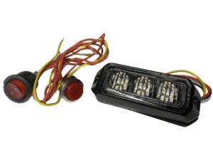 LED Lamp Variable Pulse 3 Marker Amber 12/24V