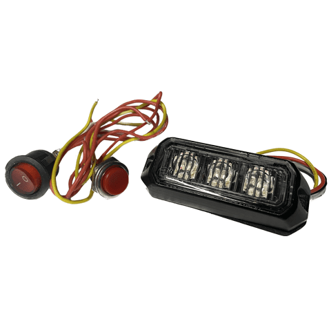 LED Lamp Variable Pulse 3 Marker Amber 12/24V