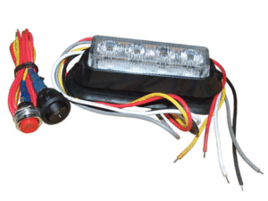 LED Lamp Variable Pulse Marker 4 Amber 12-24V