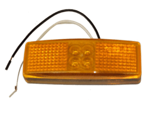 LED Lamp Marker Amber No Bracket 12/24V