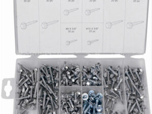 Hex Head Drill Screw Assort 200 pc