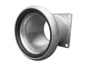 Slurry Fitting 6” Bauer Female On A Flange