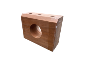 Bearing Wooden Land Roller Block 75mm Suits Flemin