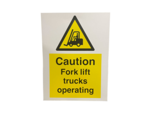 Sign Forklift In Operation 400 x 300mm