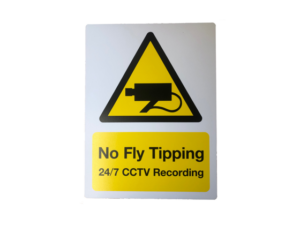 Sign No Fly Tipping 300x400mm