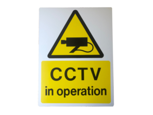 Sign CCTV in Operation 300x400mm
