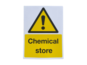 Sign Chemical Store 300 x 400mm