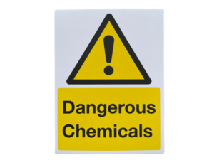 Sign Dangerous Chemicals 300 x 400mm